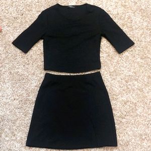 Shirt and skirt set